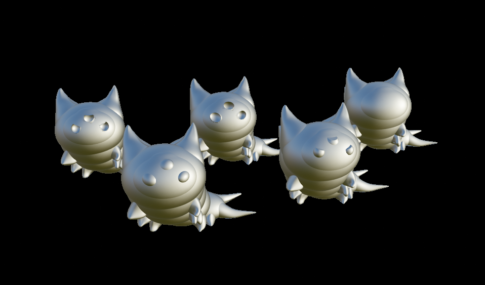 Chibi Hive Worm