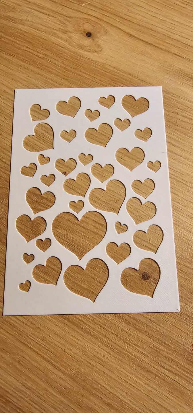 Heart template