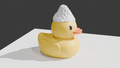 Cute rubber duck