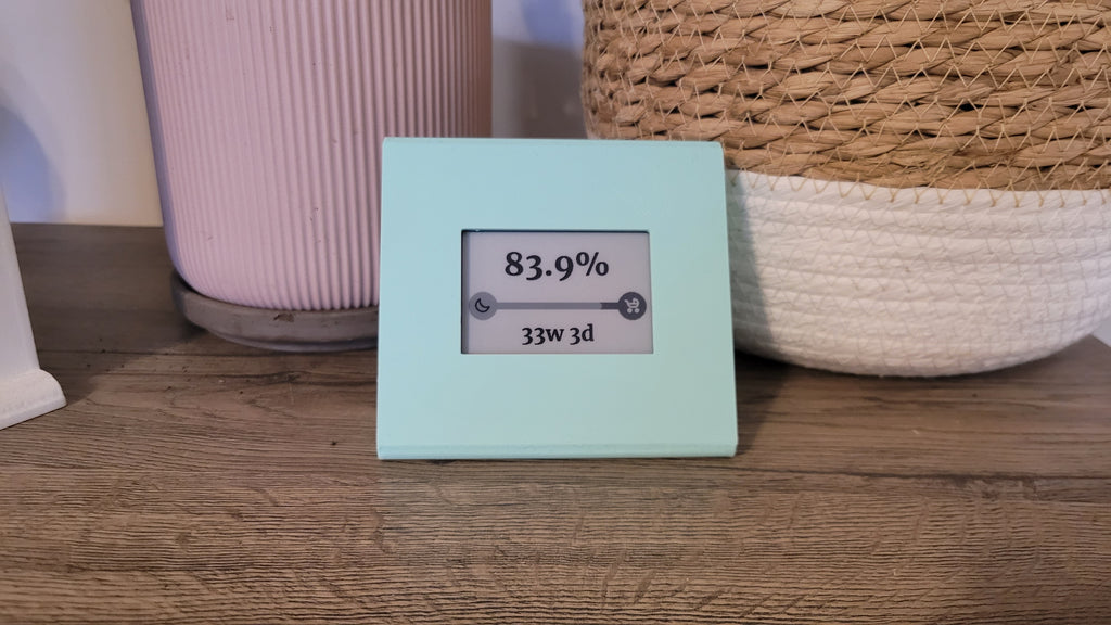 2.7 inch e-ink display + Raspberry Pi Zero case