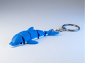 Flexi Dolphin Keychain