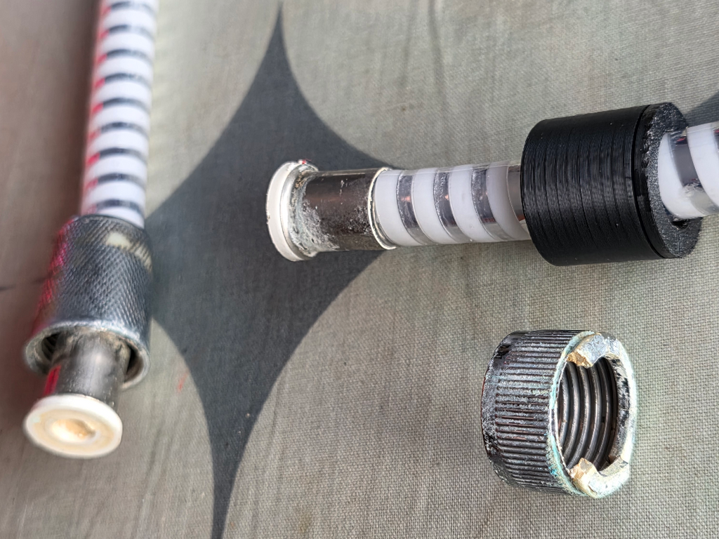 Threated Collar/Nut for Shower Hose - BSP G1/2