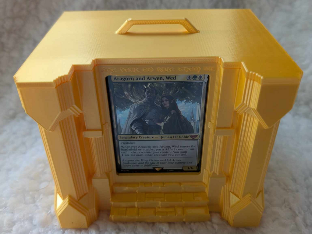 One Deckbox to Rule them all! (Updated w/Lid)