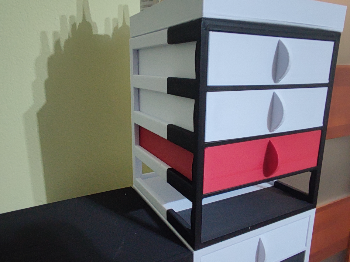 Stackable frame and boxes\Stackable drawer