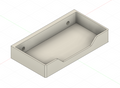 Parametric Skadis Tray - T-Nut Mounting System