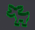 Deer cookie cutter