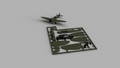 Spitfire Plane Kit Card