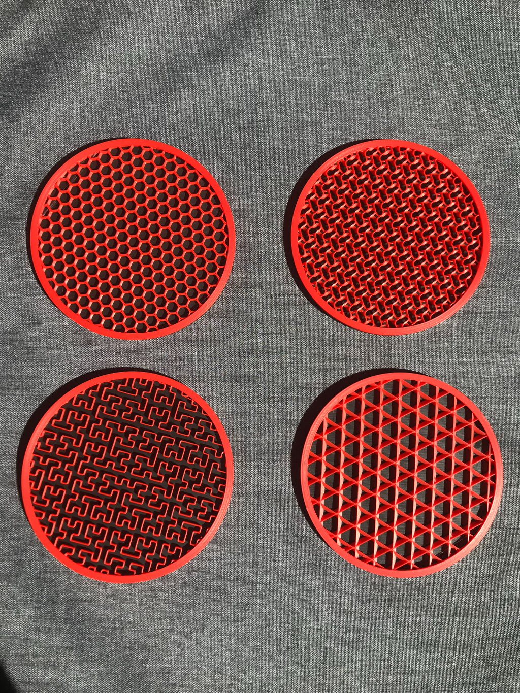 Infill Coasters