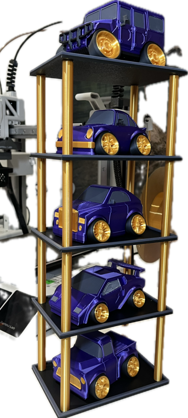 Tooned car display