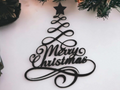 Merry Christmas wall decoration