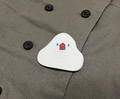 White Java Sparrow Brooch Pin 白文鳥別針
