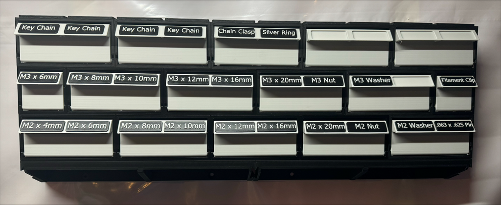 Small Parts Storage