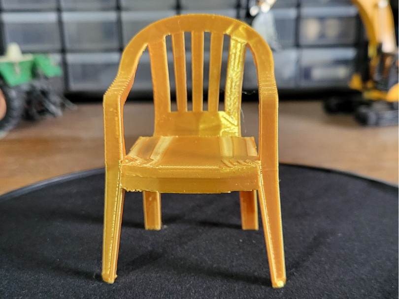 Plastic Garden Chair for Dummy 13