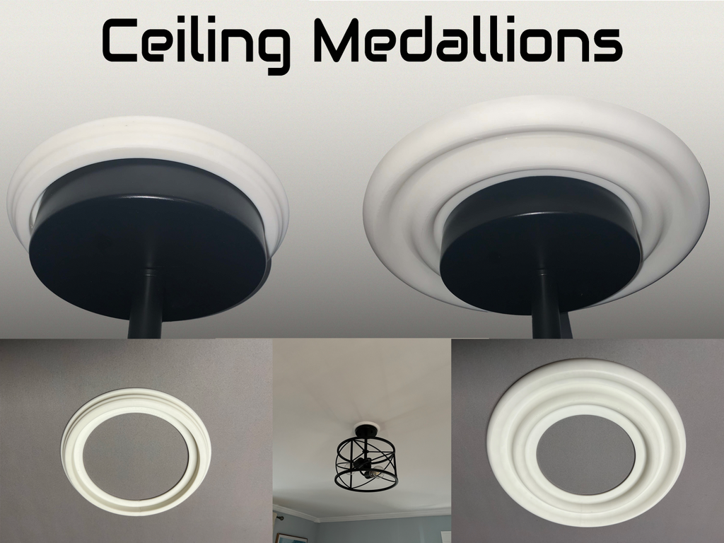 Ceiling Medallions | Medium and Small sizes