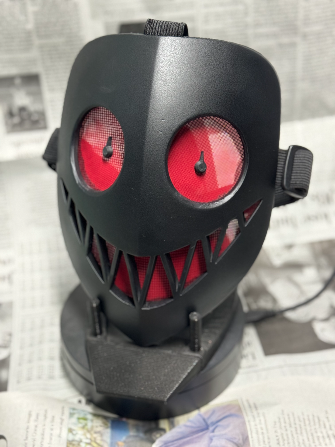 Alastor Expression Mask (Hazbin Hotel Inspired)