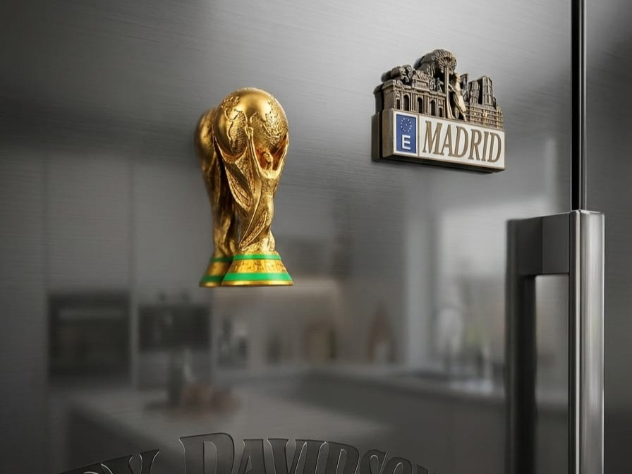World Cup Trophy Magnet