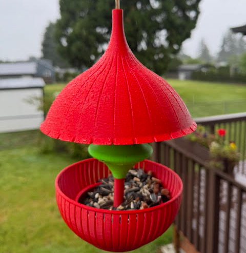 Bird Feeder Flower