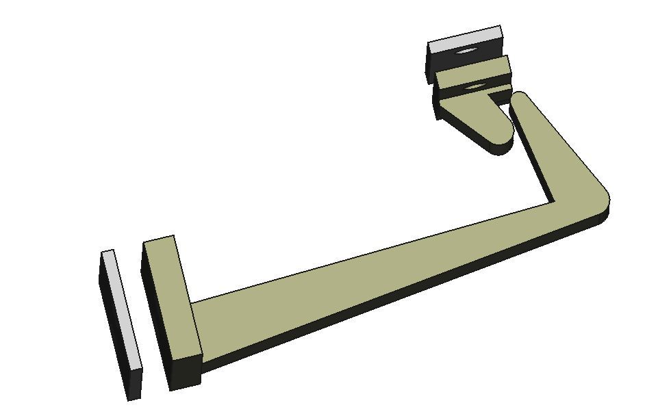 Childproof Cupboard Door Latch