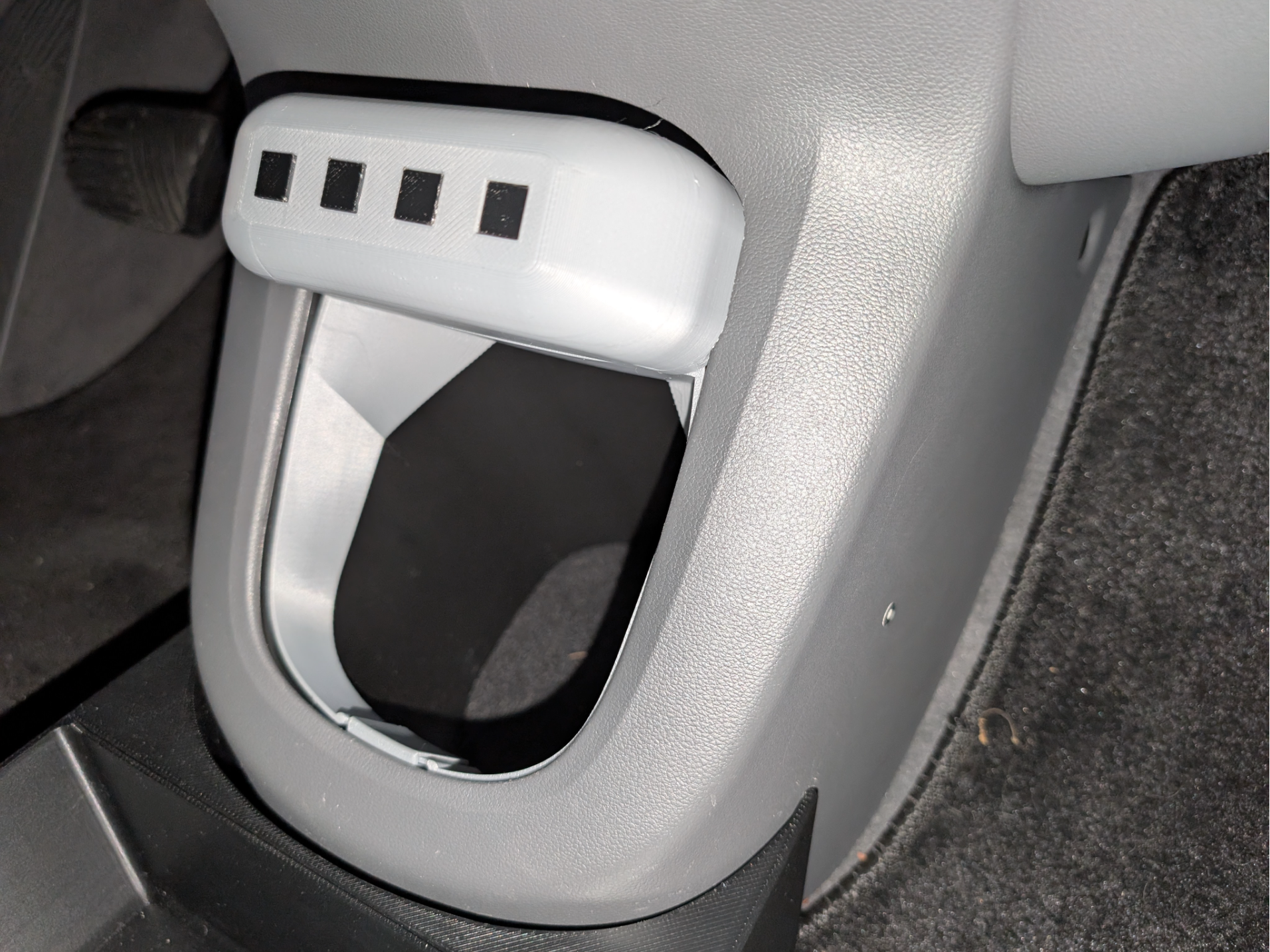 Ioniq5 Carplay/Android Auto USB cosmetic cover