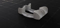 Nintendo Switch Pro Controller Stand - 2x