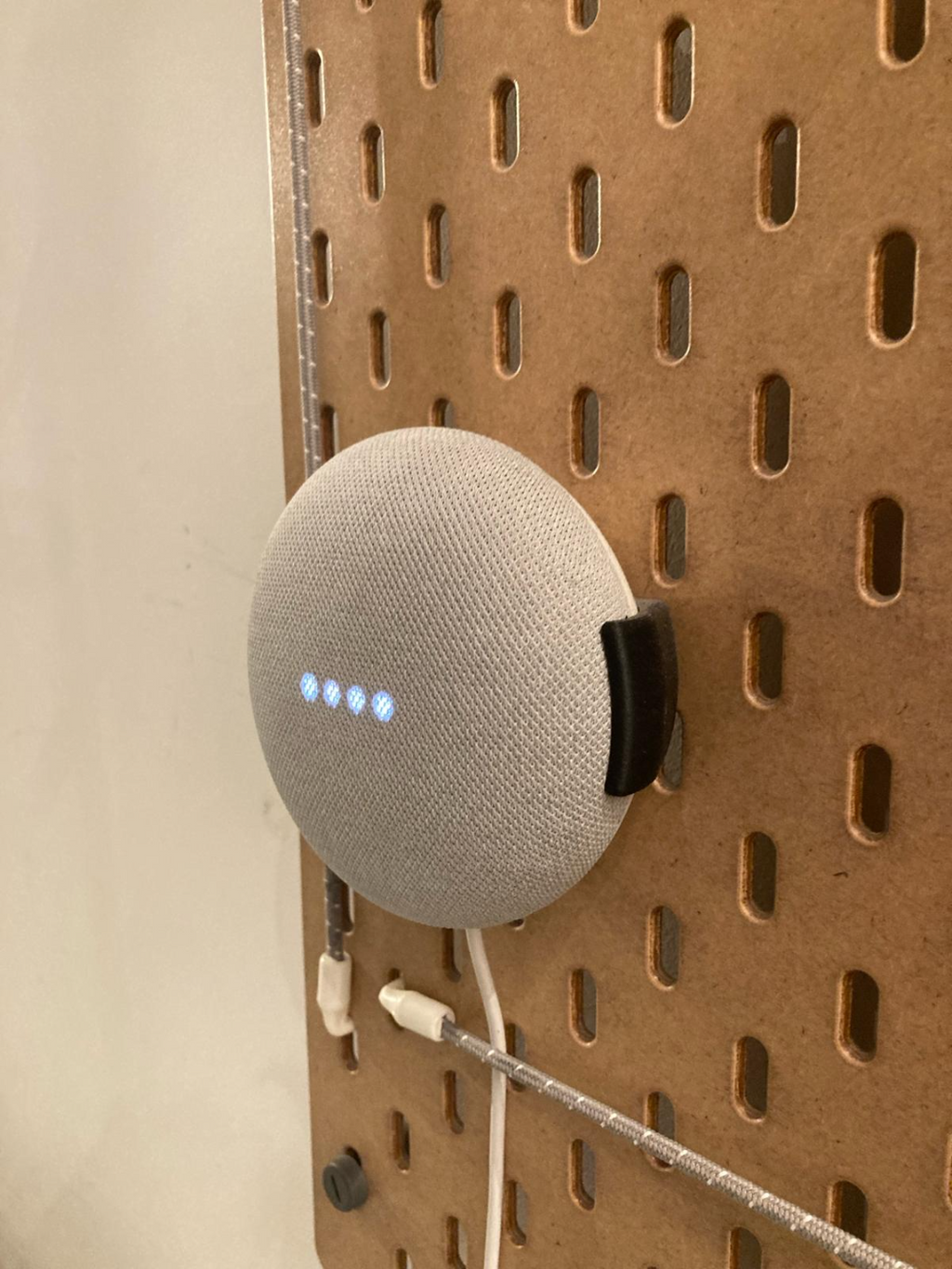 Google Home Ikea Skadis