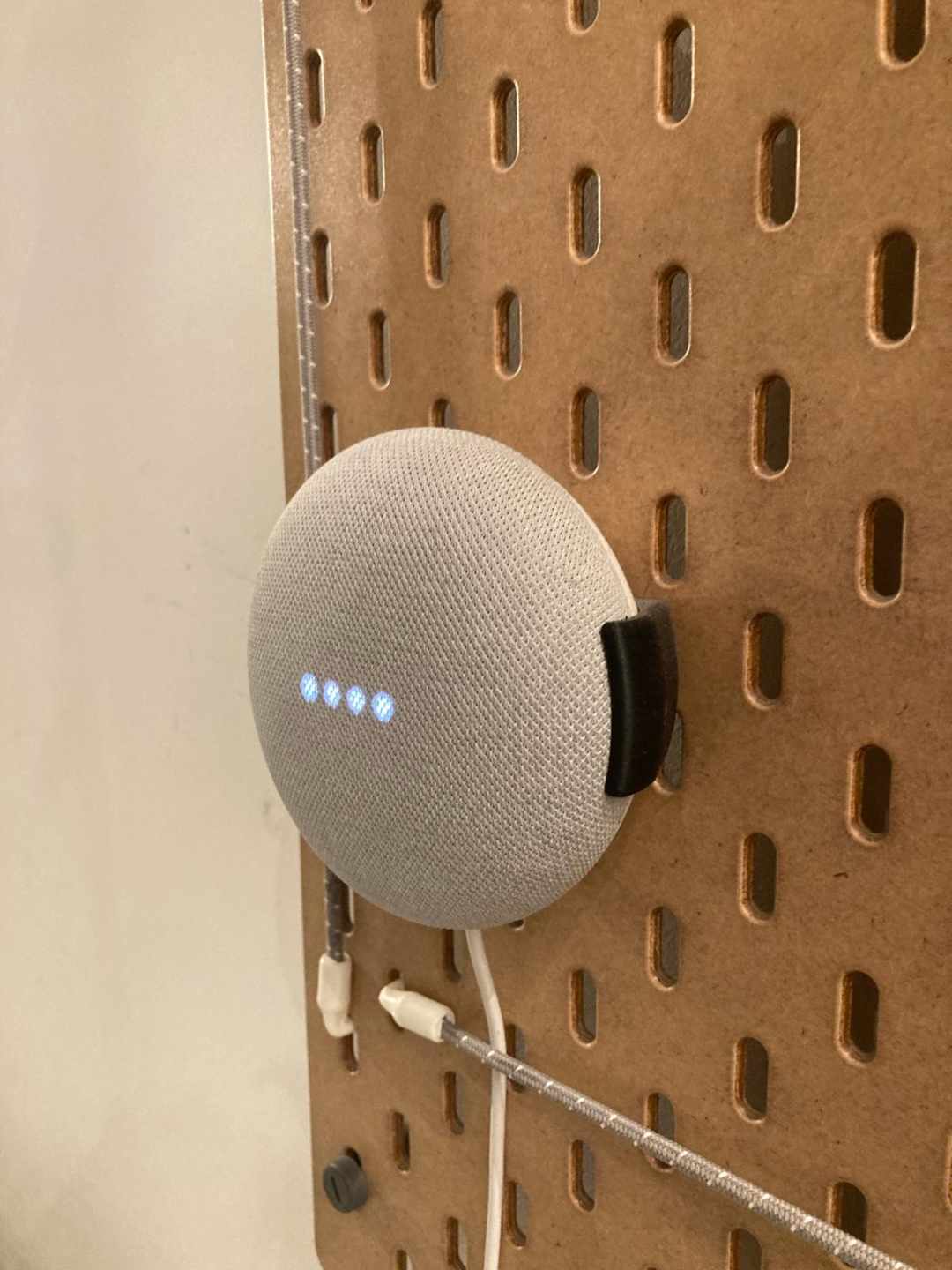 Google Home Ikea Skadis