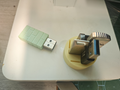 USB flash drive memory card storage box