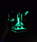 Hueforge - USA Space Shuttle launch scene