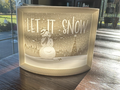 Let it Snow Curved Lithophane