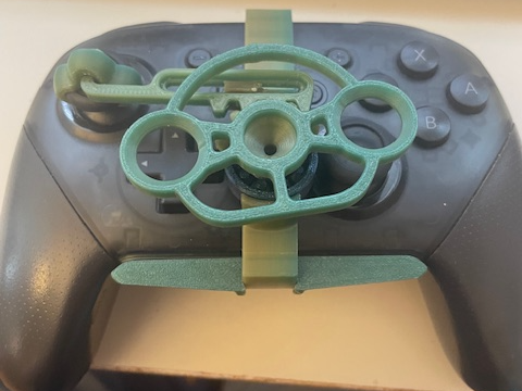 Nintendo pro controller mini steering wheel