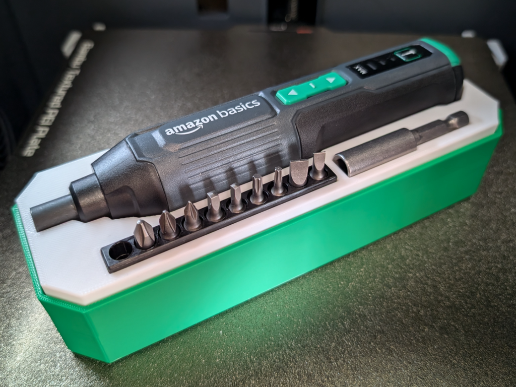 Amazon Basics Electric Screwdriver Case (Denali)
