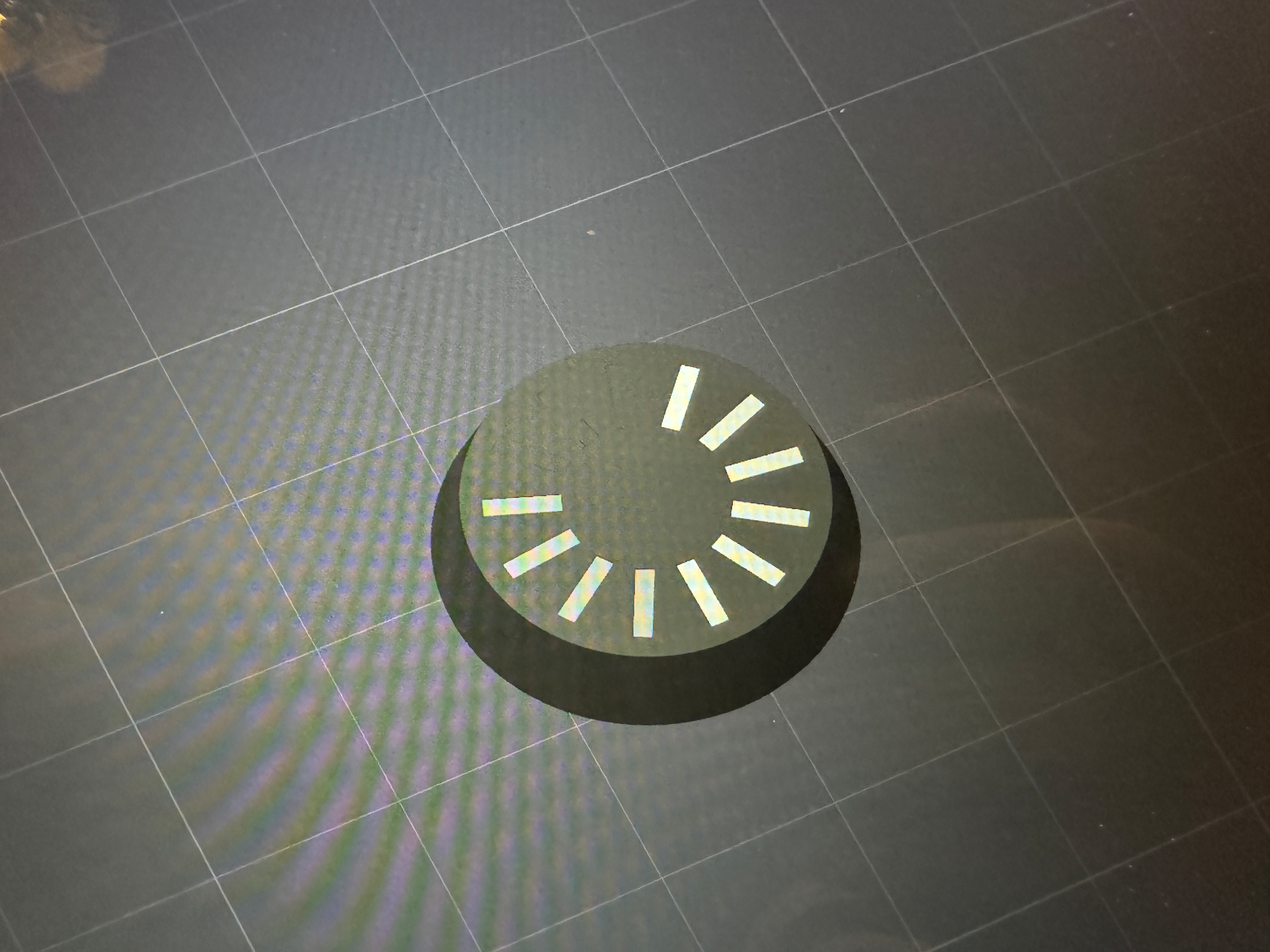 A1 printer replacement knob (video buffering logo)