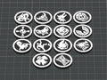 Dungeons and Dragons Monster Types Tokens