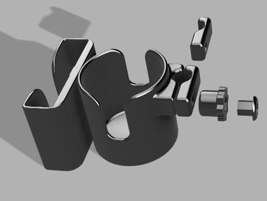 Mic Stand Bottle Holder