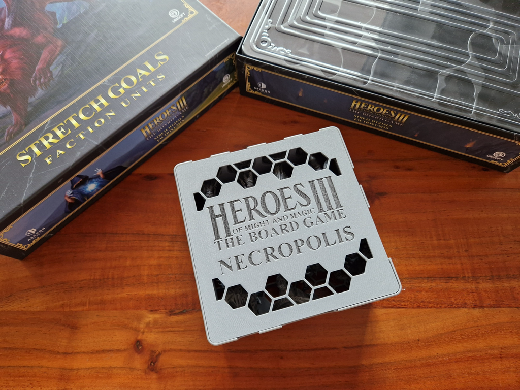 Necropolis miniatures insert Heroes 3 Board Game