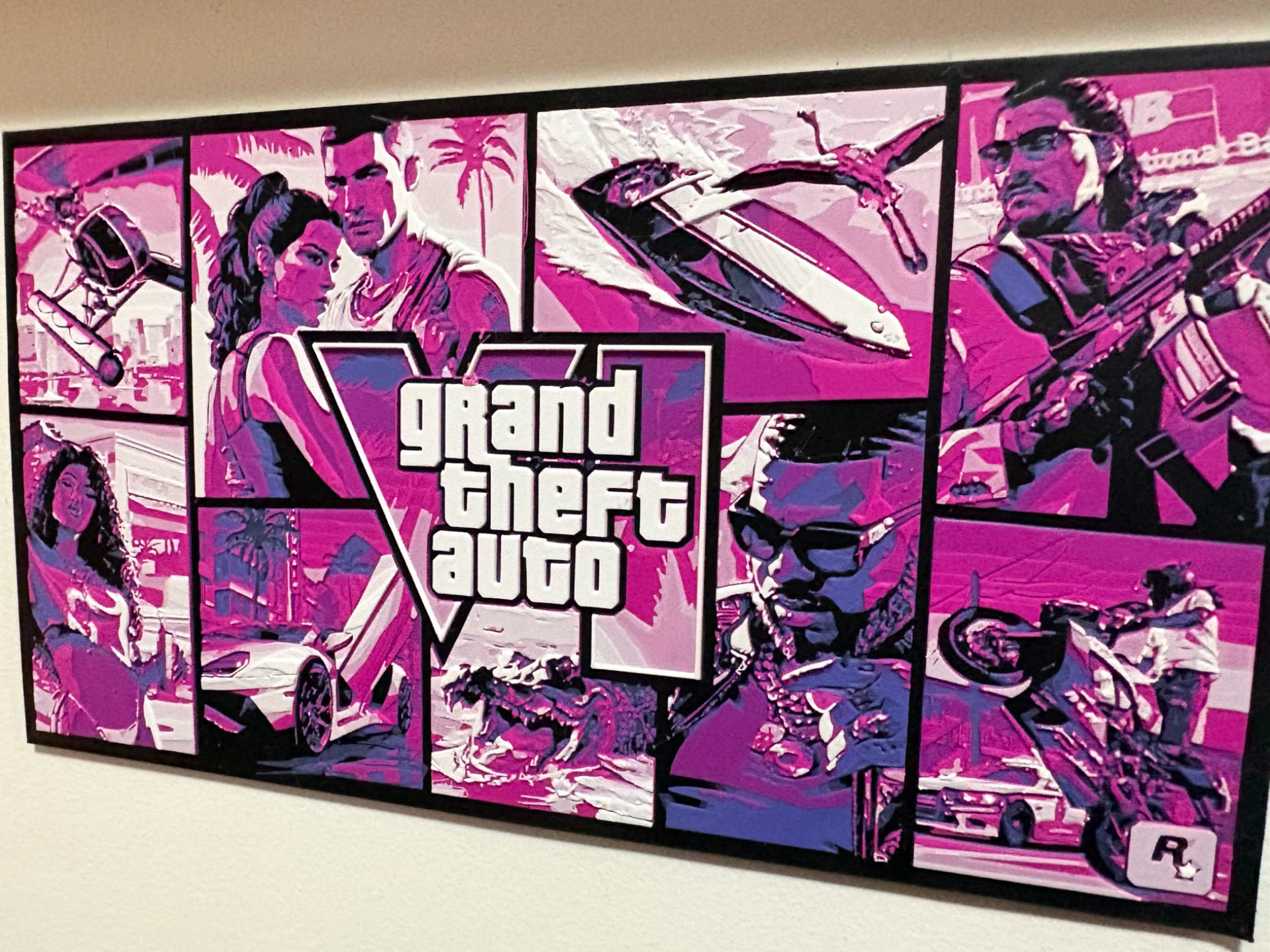 Grand Theft Auto 6 Cover Art Poster
