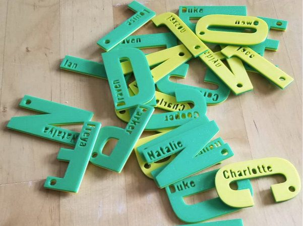 Customized Name Keychain