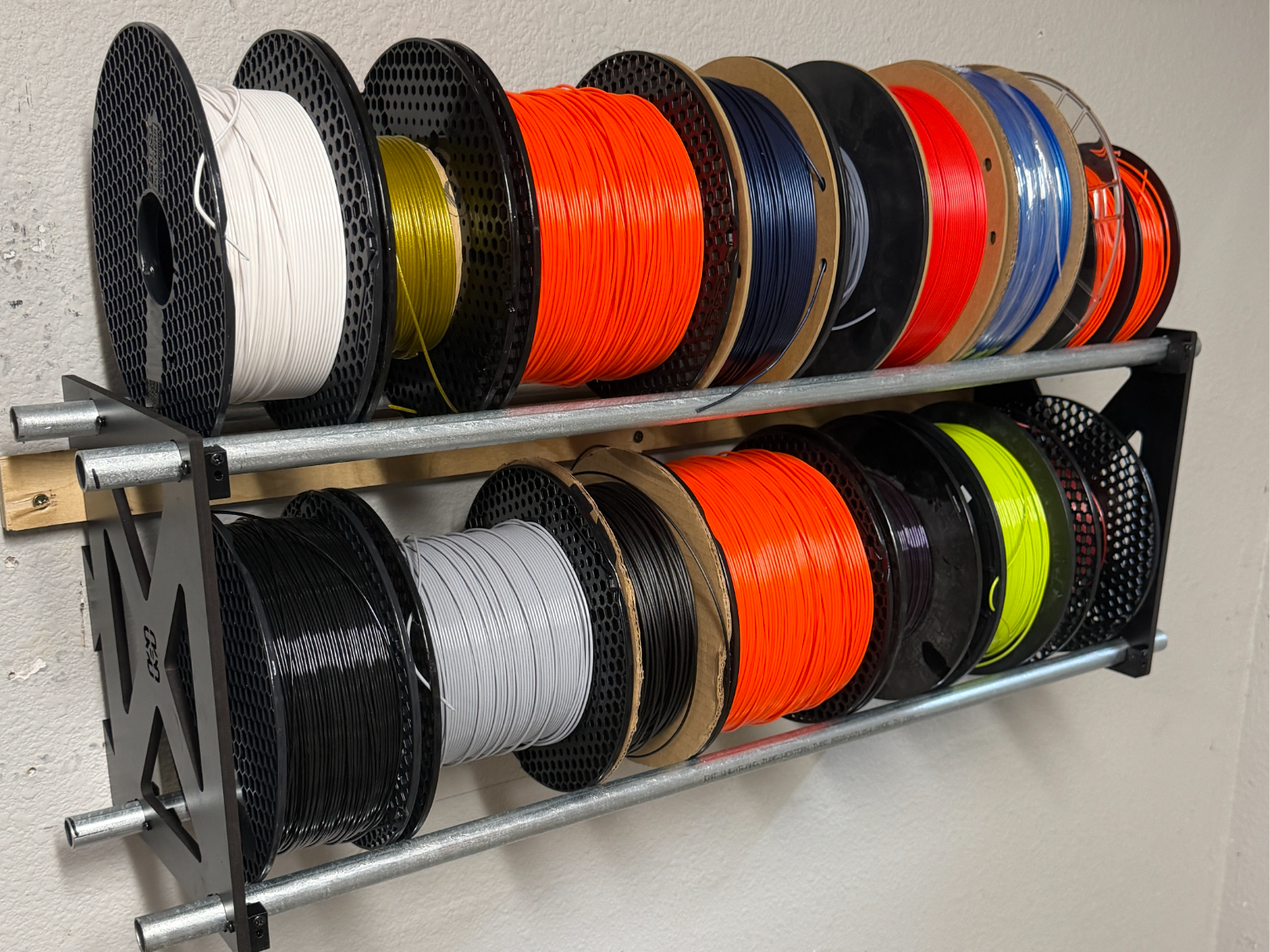 RepRack 2: Open Source Spool & SHELF System!