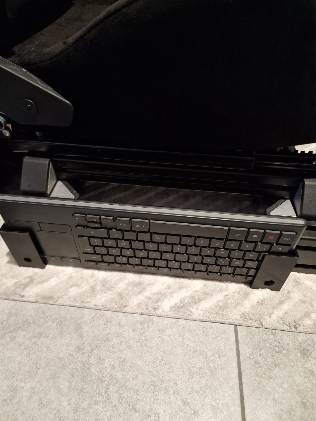 Keyboard holder/bracket Sim Rig
