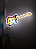 Guitar LED light box