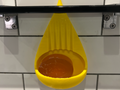 Water drop design for soap holder