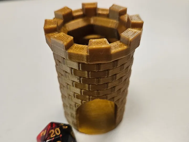 World's Smallest Dice Tower