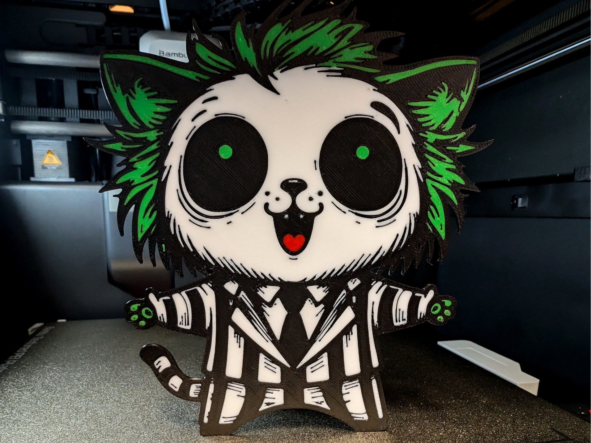 Beetlejuice Cat - User Requested