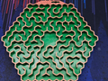 HoneyComb Marble Maze for 6mm Ball Bearing