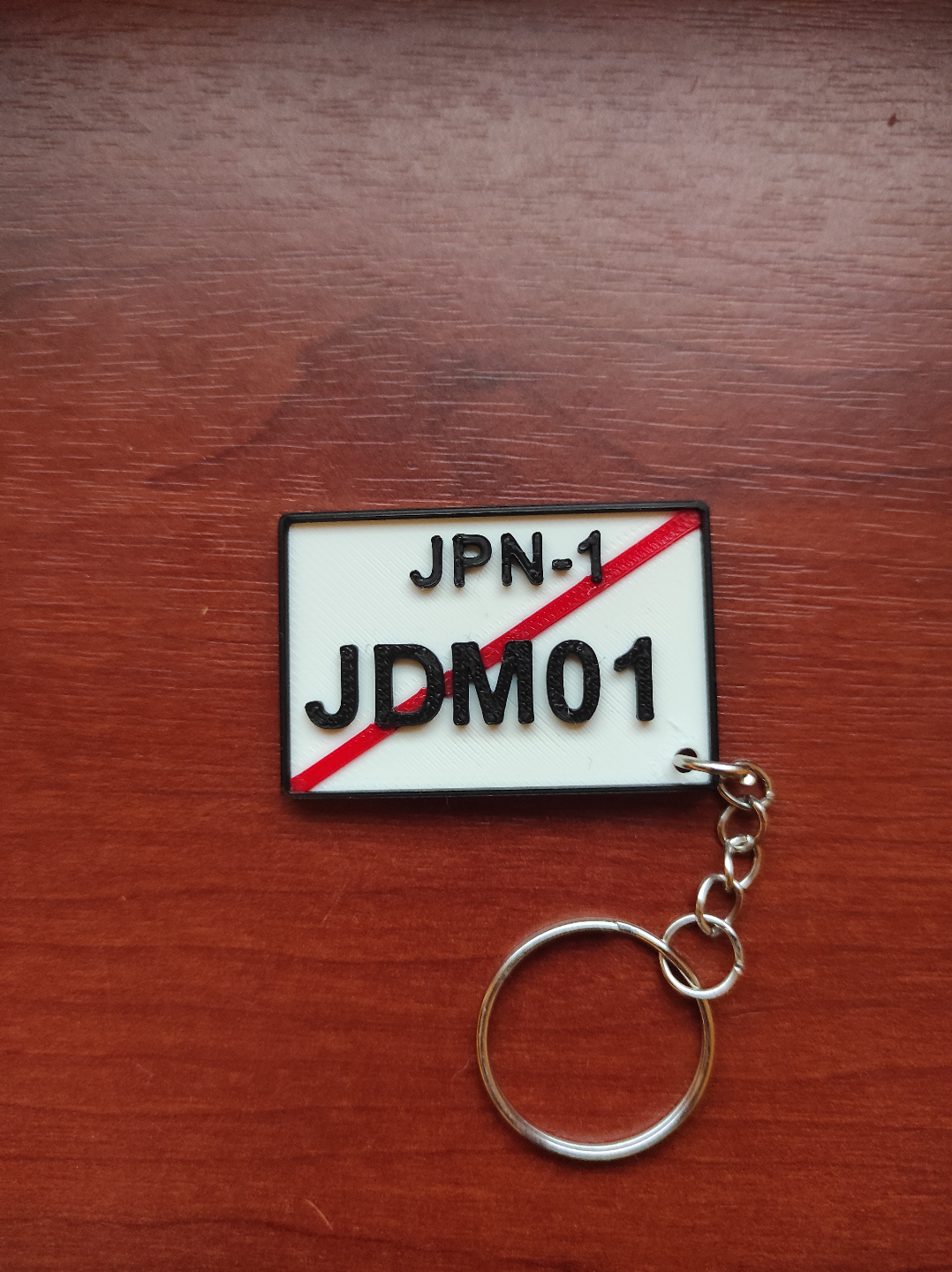 Customisable Japan Licence plate keychain
