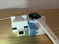 Sleeping Arctic Fox Apple Watch Stand - Minecraft