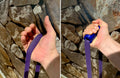 Workout rubberband handle