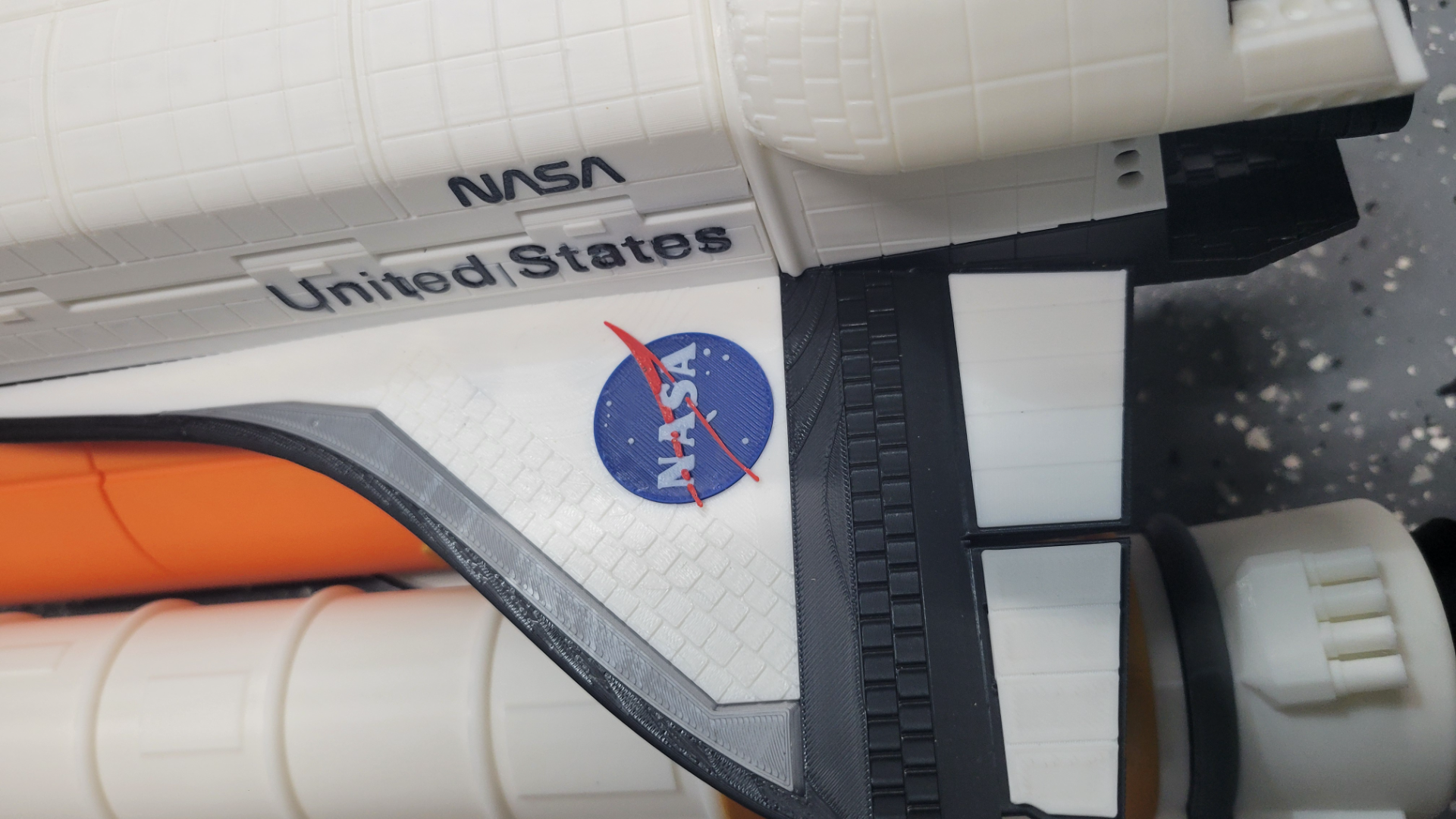 Nasa Logo and for endeavor space orbital
