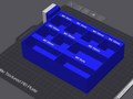 gridfinity M3 with scaffle and editable text
