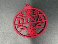 Christmas Ornament - Christmas Name Tag